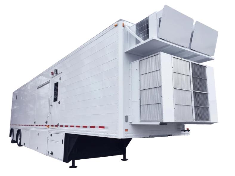 Mobile MRI Trailer Rental & Service: Mobile imaging trailer exterior